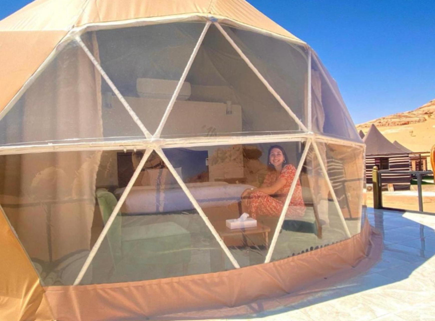 Angelina Wadi Rum Camp Kültér fotó