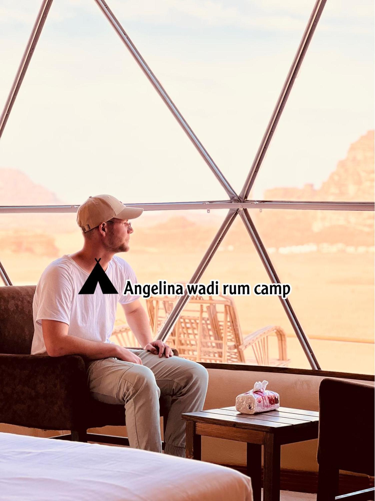 Angelina Wadi Rum Camp Kültér fotó