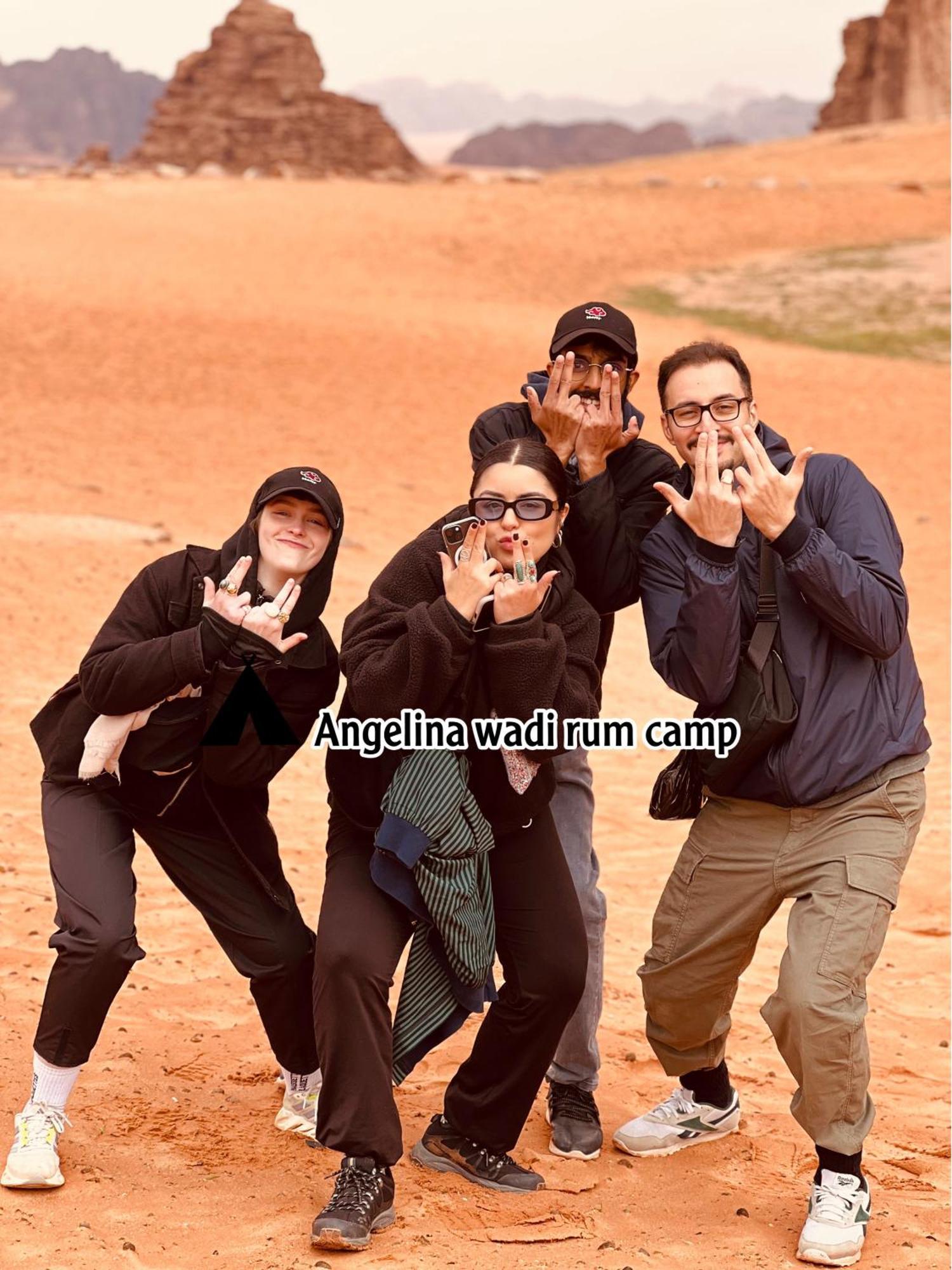 Angelina Wadi Rum Camp Kültér fotó