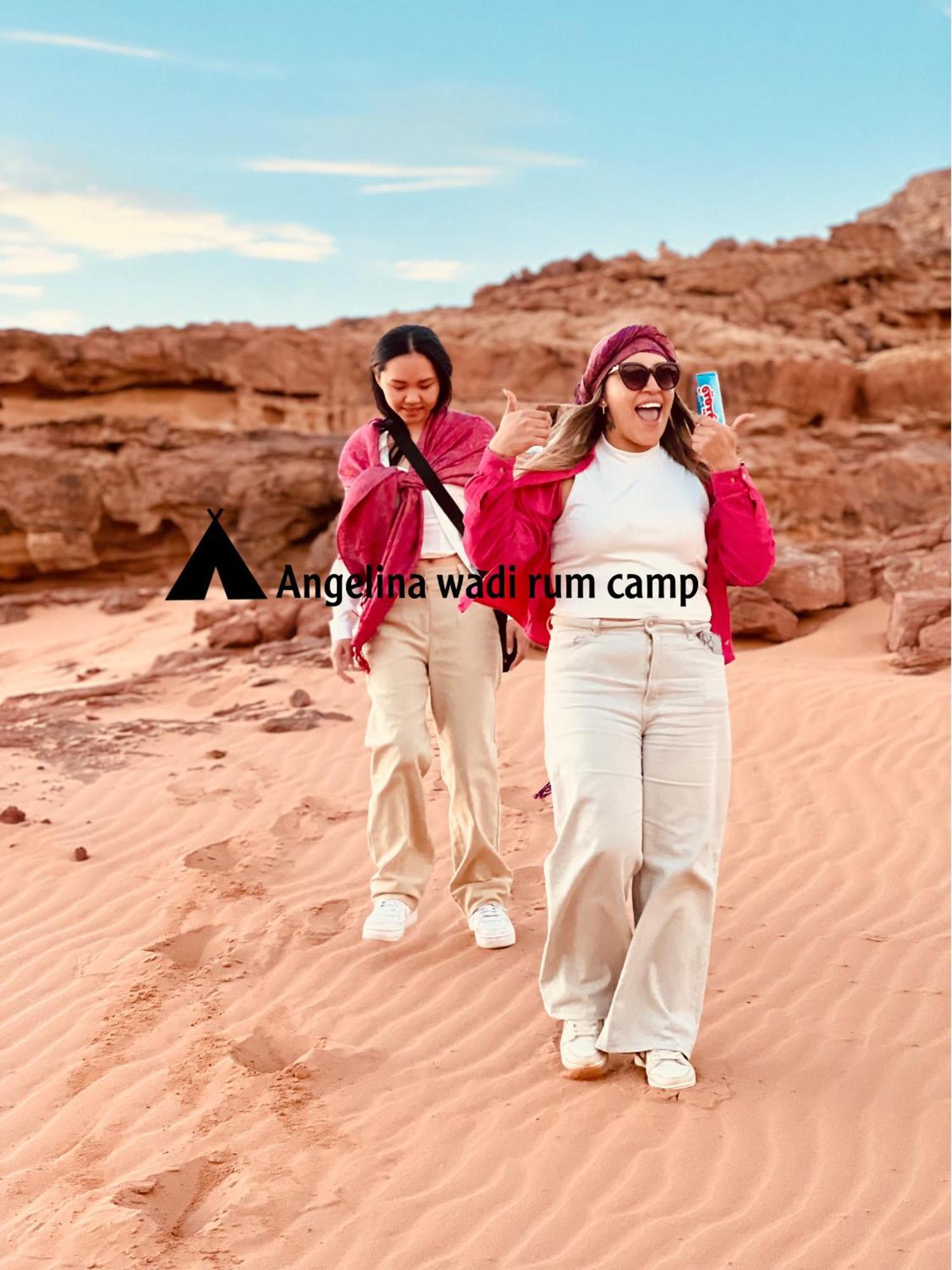 Angelina Wadi Rum Camp Kültér fotó