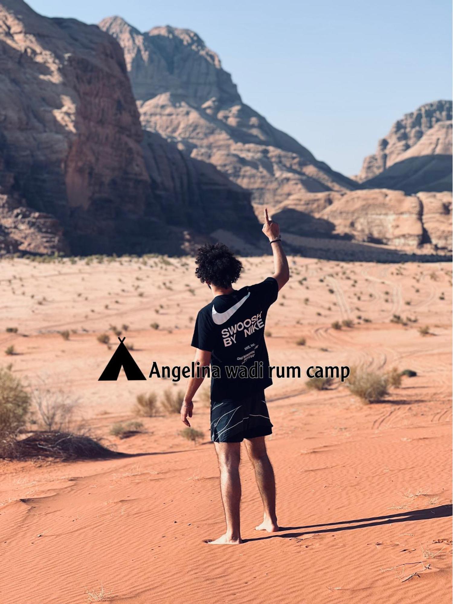 Angelina Wadi Rum Camp Kültér fotó