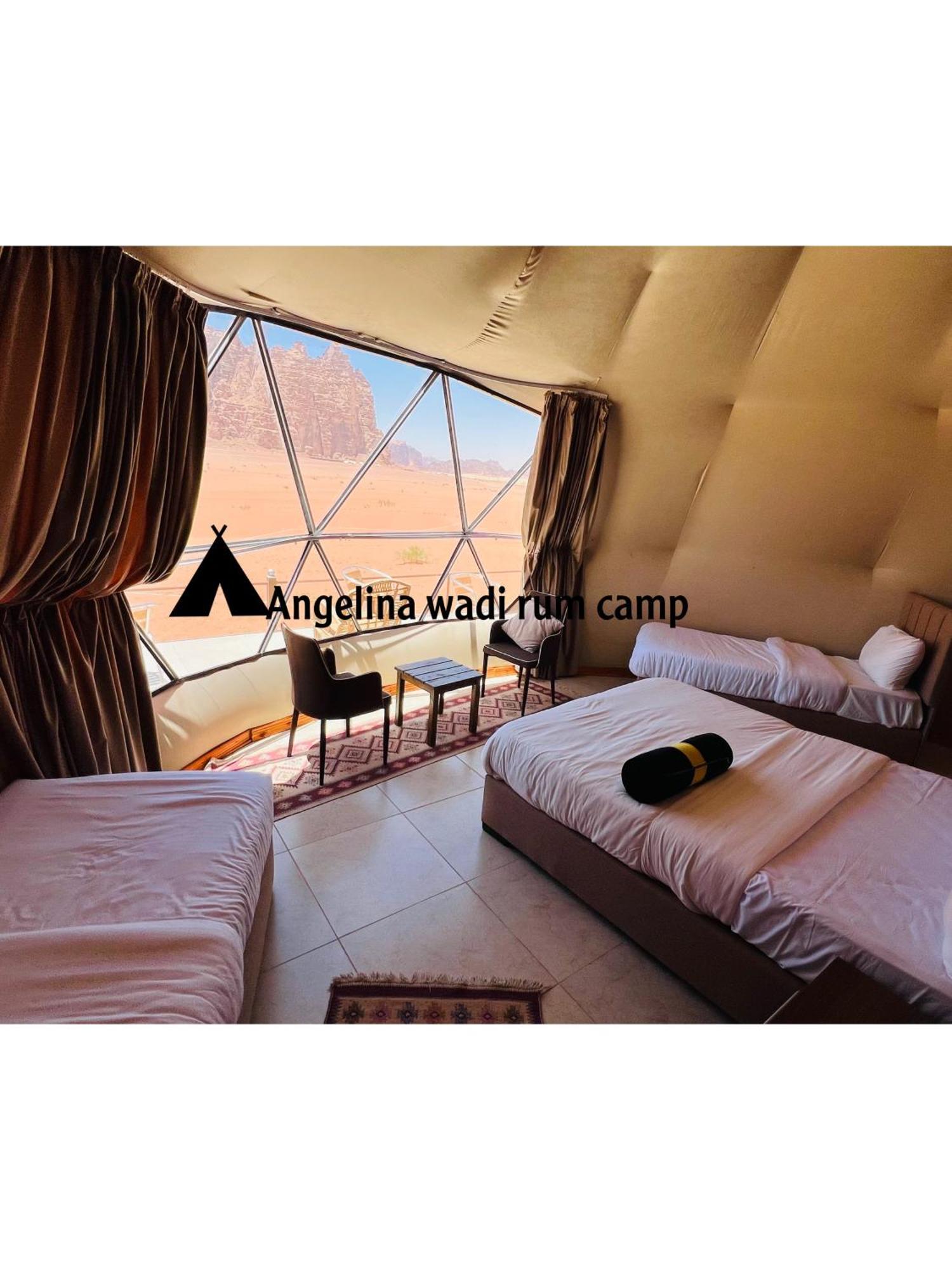 Angelina Wadi Rum Camp Kültér fotó