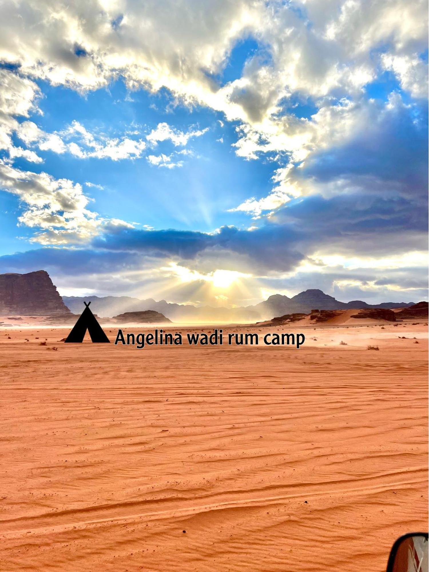 Angelina Wadi Rum Camp Kültér fotó