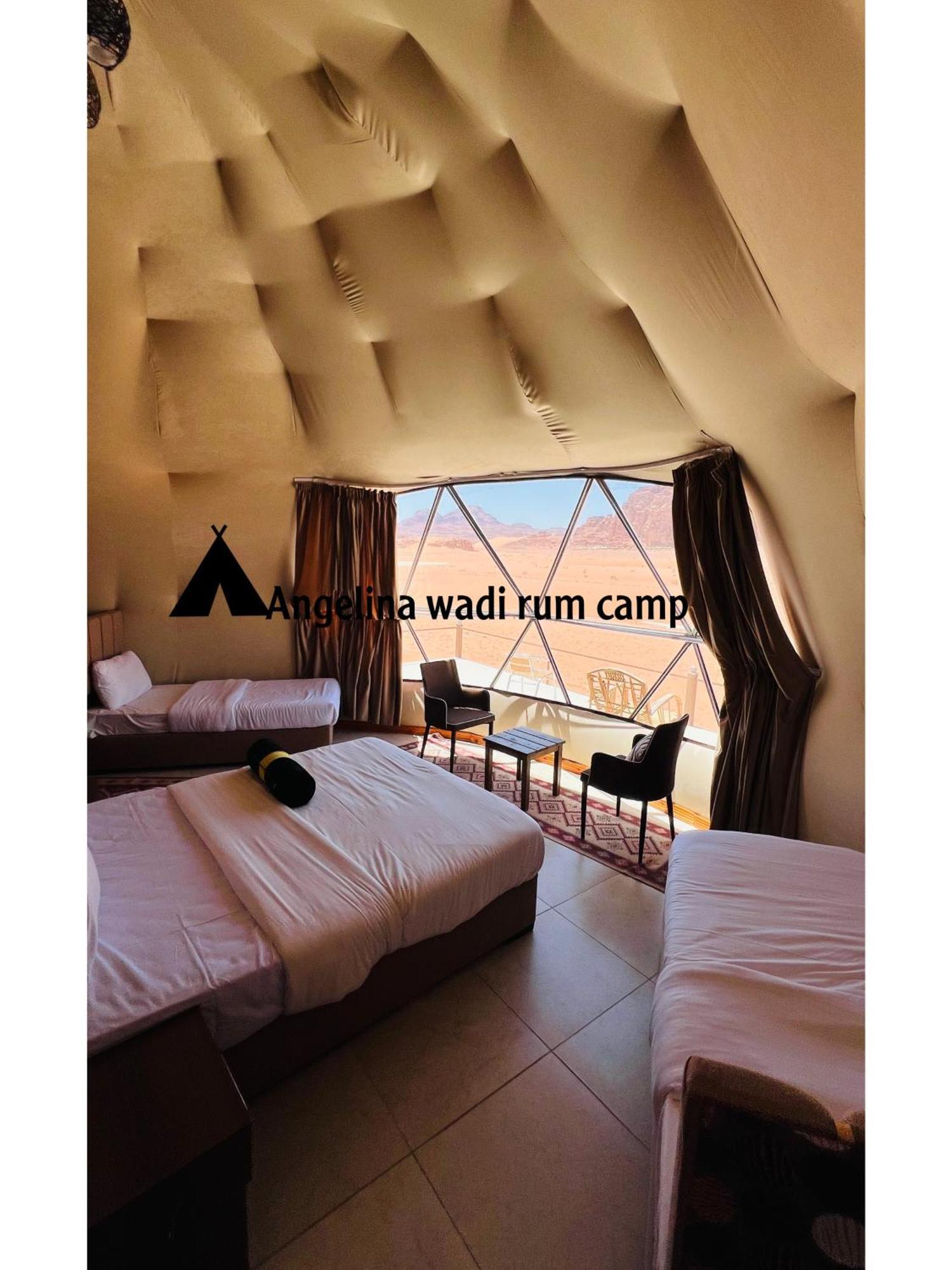 Angelina Wadi Rum Camp Kültér fotó