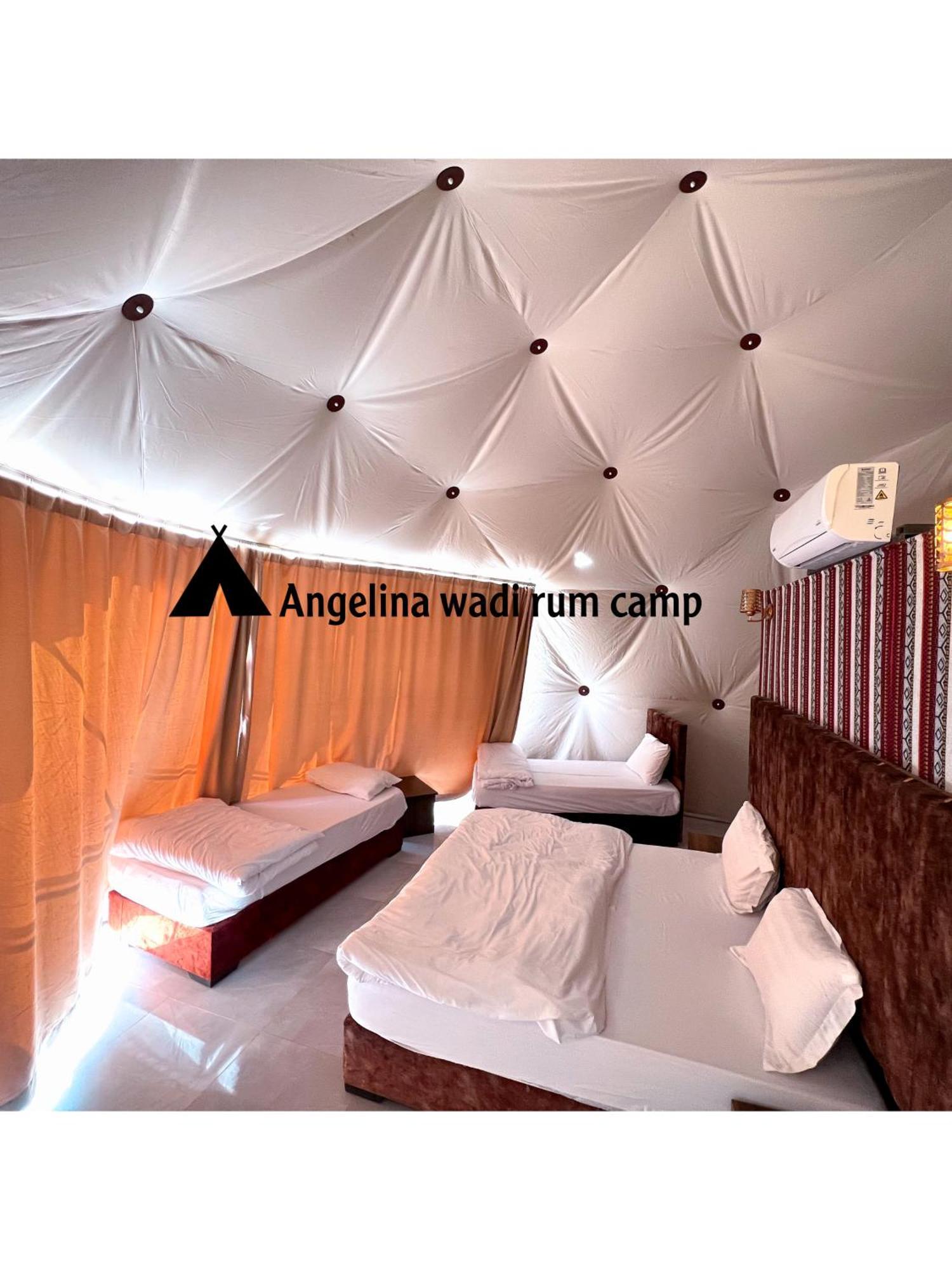 Angelina Wadi Rum Camp Kültér fotó